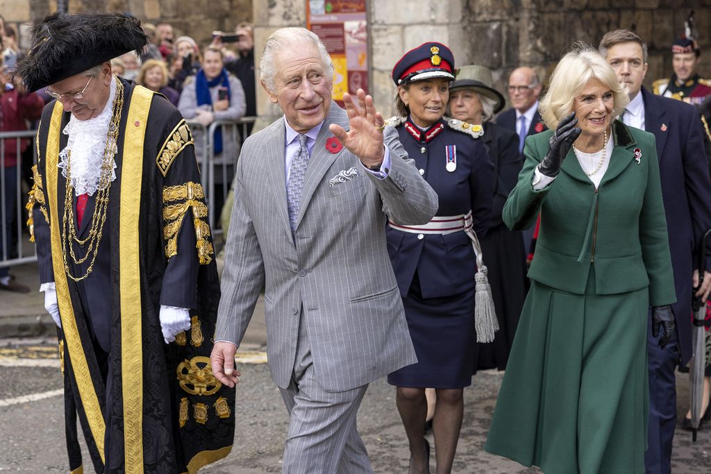 A man has been arrested by British police for throwing eggs at King Charles III and Empress Camilla.  The incident occurred while King Charles was attending an event in northern England.