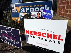 Pemilihan Senator Georgia Berlanjut ke Putaran Kedua pada Desember