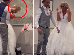 Pria Ini Dihujat Usai Tampar Istri Pakai Kue Pengantin di Pesta Pernikahannya