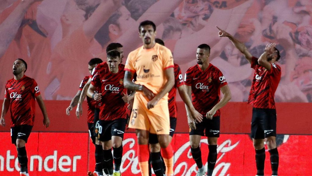 Atletico Madrid keok 0-1 di kandang Real Mallorca (AFP via Getty Images/JAIME REINA)