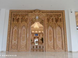 Lukisan Ramayana-Ukiran Bali Hiasi Terminal VVIP Bandara Ngurah Rai