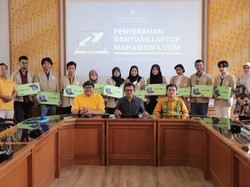 Mantap! UGM Beri Bantuan Peminjaman Laptop Bagi 91 Mahasiswa D4-S1