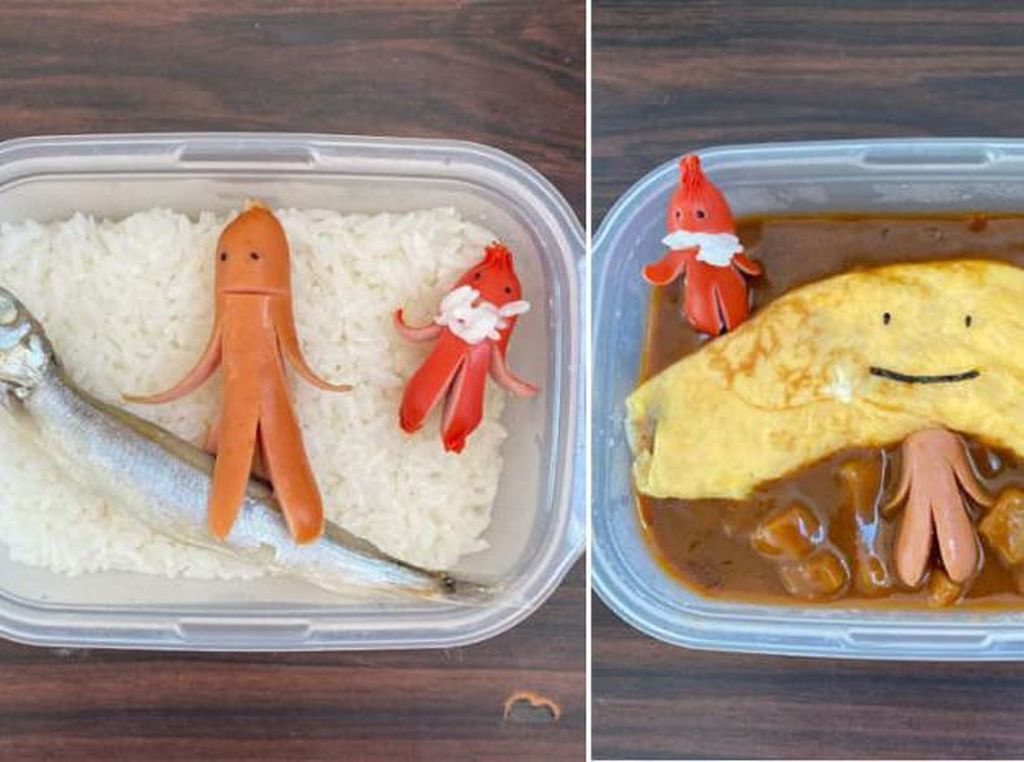 Bikin Bekal Makanan dengan Bentuk Asal-asalan dan Jelek, Pria Ini Malah Viral Bikin Bekal Makanan dengan Bentuk Asal-asalan dan Jelek, Pria Ini Malah Viral