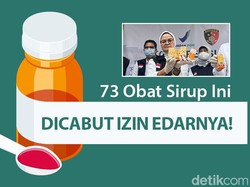 Daftar 73 Obat Sirup yang Ditarik Izin Edarnya, BPOM RI Minta Ditarik