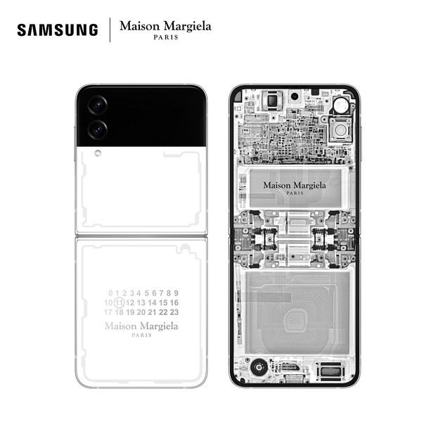 Penampilan hardware Samsung x Maison Margiela/
