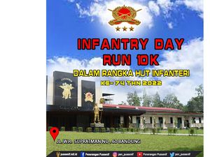 Pussenif Gelar Lomba Lari Infantry Day Run, Yuk Ikutan! Pussenif Gelar Lomba Lari Infantry Day Run, Yuk Ikutan!