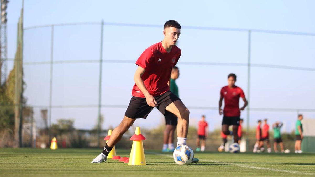 Ivar Jenner jenderal lini tengah Timnas Indoensia U-23. (Foto: dok PSSI)