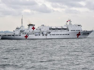 Penampakan Kapal China Daishan Dao-866 Sandar di Teluk Jakarta