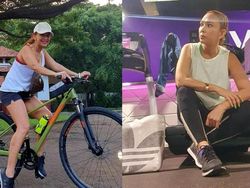 Potret Kiki Fatmala Tekuni Olahraga usai Pulih dari Kanker Paru Potret Kiki Fatmala Tekuni Olahraga usai Pulih dari Kanker Paru