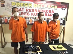 Korban Pemerasan Eks Kapolsek Jempang Ditangkap Bawa Sabu 5,8 Gram