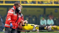 iala Dunia 2022 di depan mata. Marco Reus, gelandang serang Timnas Jerman ini kembali harus absen karena alami cedera ankel yang cukup parah! (Getty Images)
