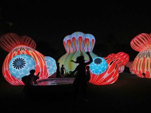 Menyusuri Gemerlap Festival Cahaya di Riyadh Arab Saudi