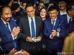 Paloh Yakin Kasus Johnny G Plate Berefek ke Elektabilitas NasDem-Anies