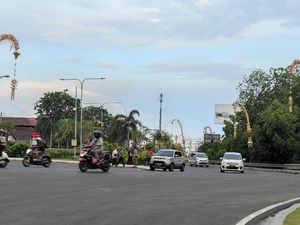 Potret Jalanan Kuta saat Hari Pertama Ganjil Genap G20