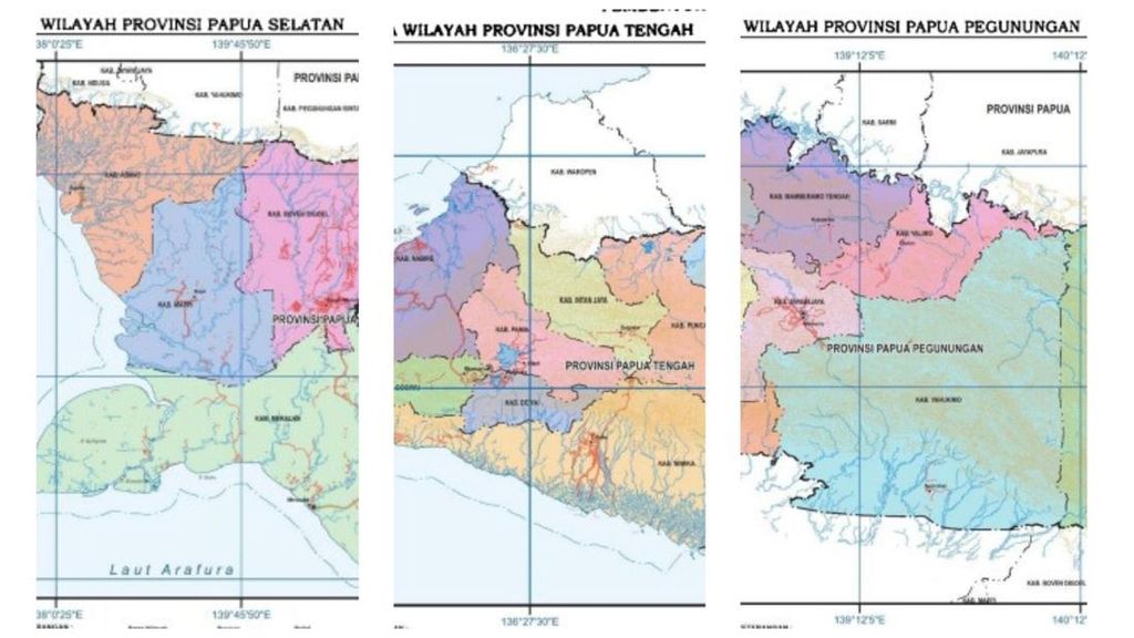 Diresmikan, Ini 3 Provinsi Baru di Papua Diresmikan, Ini 3 Provinsi Baru di Papua
