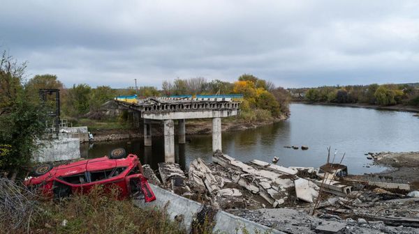 Sisa Keganasan Perang di Kherson Ukraina yang Ditinggal Pasukan Rusia