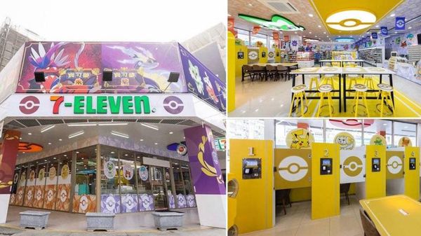Lucu! 7Eleven di Taiwan Ini Berhias Pokemon di Seluruh Tokonya