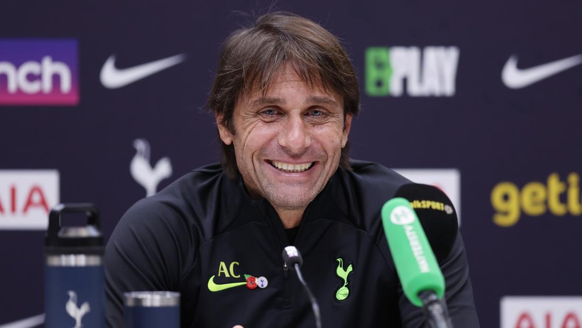 Kontrak manajer Tottenham Hotspur Antonio Conte segera habis. (Foto: Tottenham Hotspur FC via Getty I/Tottenham Hotspur FC)