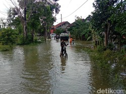 Banjir di Jakenan Pati, BPBD: 150 Rumah Tergenang