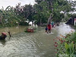 Banjir di Jakenan Pati, Warga: Langganan, Ini Paling Besar