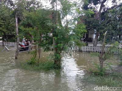 Penampakan Banjir di Jakenan Pati