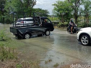 Jalan Jakenan-Winong Pati Banjir, Kendaraan Putar Balik Jalan Jakenan-Winong Pati Banjir, Kendaraan Putar Balik