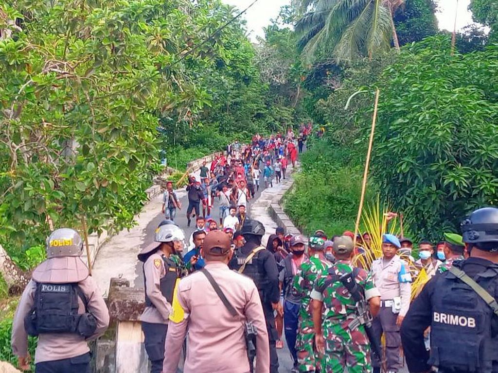 5 SST Aparat TNI-Polri Diterjunkan Cegah Bentrok Susulan di Maluku Tenggara