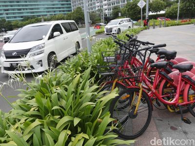 Duh... Layanan Sepeda Gowes Era Anies Kini Terbengkalai
