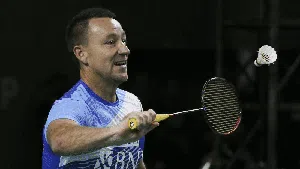 Melihat Lagi Aksi John Terry dan Nesta Main Bulu Tangkis