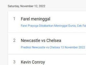 Farel Meninggal Trending di Google, Pendamping: Hoaks Farel Meninggal Trending di Google, Pendamping: Hoaks