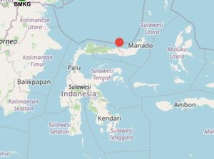 Gempa M 5,4 Guncang Bolmut Sulut, Berpusat di Laut-Tak Berpotensi Tsunami Gempa M 5,4 Guncang Bolmut Sulut, Berpusat di Laut-Tak Berpotensi Tsunami