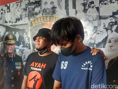 Penampakan Pembunuh Mahasiswa Unpad Usai Ditangkap