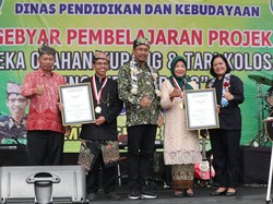 Pecahkan Rekor MURI, Pelajar SMPN 2 Candi Diapresiasi Bupati Sidoarjo