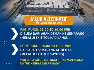 Tol Semarang-Demak Dibuka Buat Jalur Alternatif, Berikut Jadwalnya Tol Semarang-Demak Dibuka Buat Jalur Alternatif, Berikut Jadwalnya