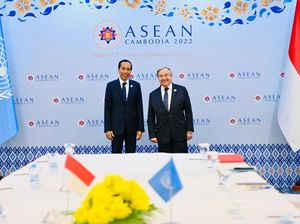 Bertemu di Kamboja, Jokowi Apresiasi Sekjen PBB Dukung KTT G20