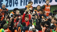 Gerard Pique sekali juga Piala Eropa (2012) dan sekali juara Piala Dunia (2010) (Getty Images)