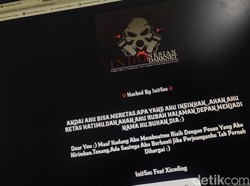 Website Lama Dinkes Garut Diretas, Berisi Kalimat Galau