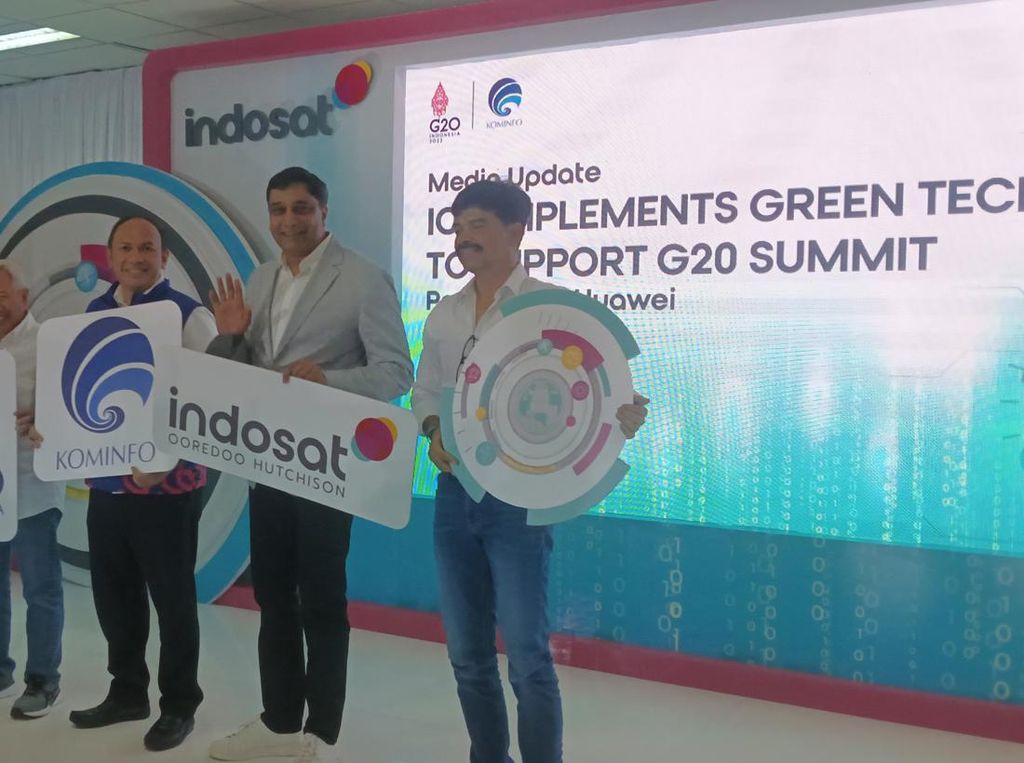 Indosat Usung Teknologi Hijau Sukseskan KTT G20 Bali
