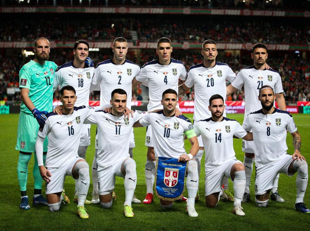 Profil Timnas Serbia di Piala Dunia 2022: Skuad dan Pemain Bintang