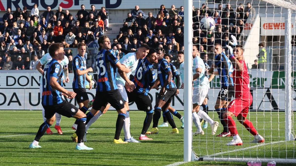 Inter Milan menang 3-2 atas Atalanta (Foto: Getty Images/Maurizio Lagana)