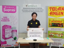 Sido Muncul Kucurkan Rp 500 Juta Dukung Program Penanganan Stunting