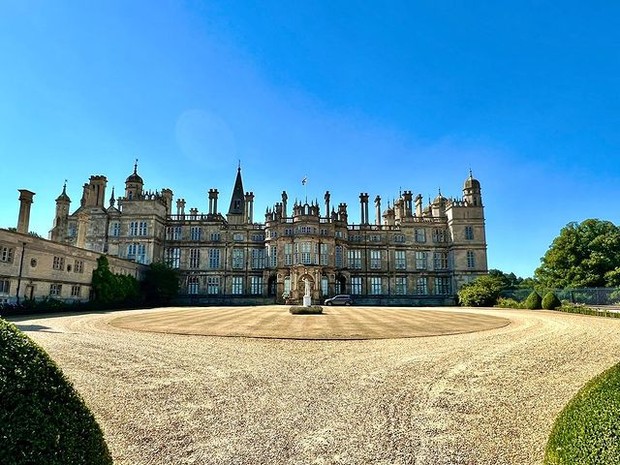 Burghley House akan menjadi pengganti kastil Windsor