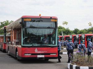Kemenhub Gelar Simulasi Layanan Bus Listrik untuk Delegasi G20