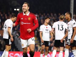 Eriksen Bawa MU Ungguli Fulham 1-0 di Babak Pertama