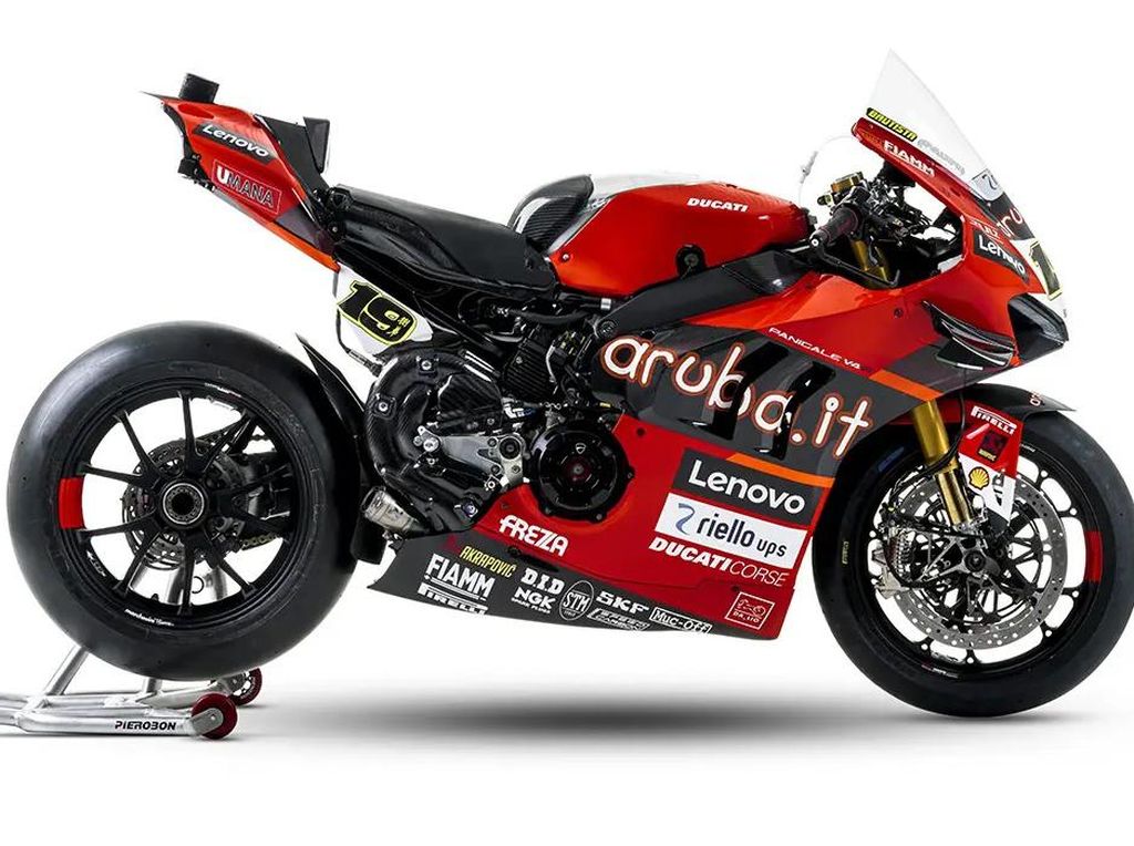 Spesifikasi Ducati Panigale V4 R yang Raih Gelar Juara WSBK 2022 di Mandalika