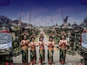 9 Sanggar Tari Pendet Sambut Delegasi G20 di Bandara Ngurah Rai