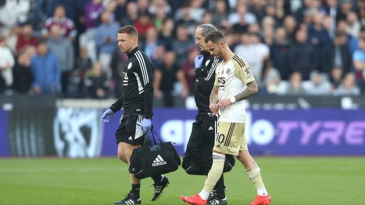James Maddison cedera sepekan sebelum Piala Dunia 2022 bergulir (CameraSport via Getty Images/Rob Newell - CameraSport)