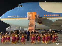 Presiden Amerika Serikat Joe Biden Tiba di Bali Akan Hadiri KTT G20