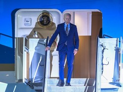 Momen Kedatangan Presiden Joe Biden di Bali