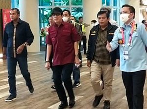 Menkumham Cek Alur Kedatangan Delegasi G20 di Bandara Ngurah Rai